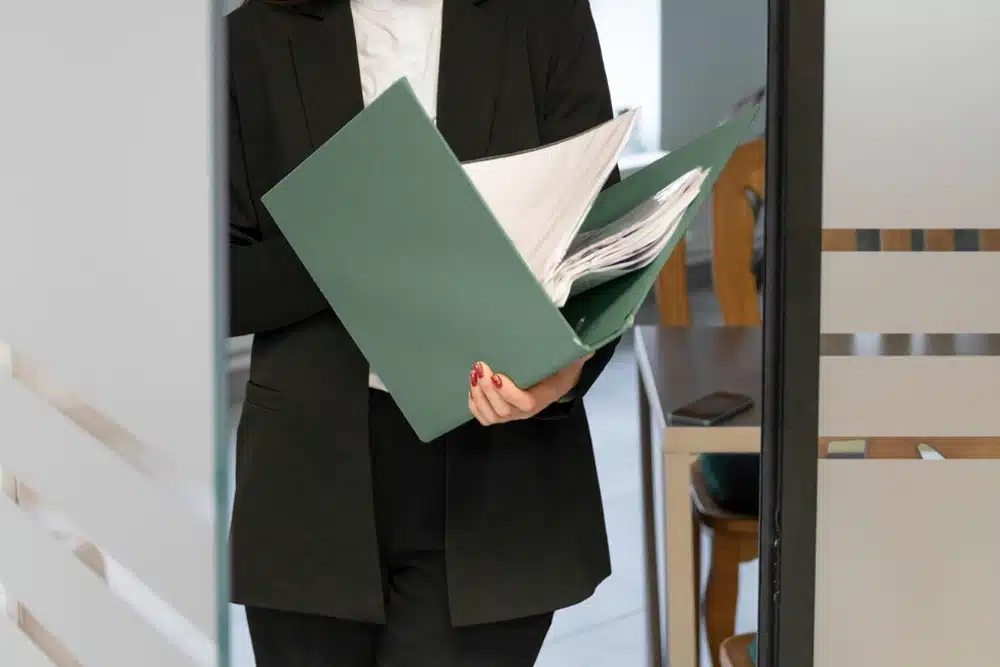 Worker dealing with unfair termination and employment law issues.